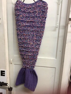 Ladies Or Medium Child Long  Mermaid Hand Knitted Skirt 43” Long - Image 1 of 4