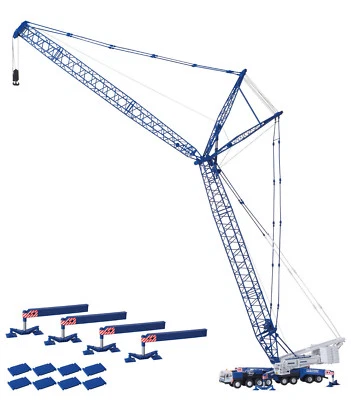 Kibri 13061 Liebherr LG 1550 Breuer & Wasel, Kit di Costruzione, H0, Novità - Immagine 1 di 3