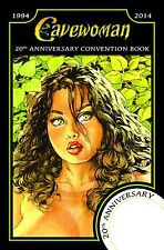 CAVEWOMAN CONVENTION BOOK - 2014 CVR B - 20th Anni Full Color - Signed by Budd