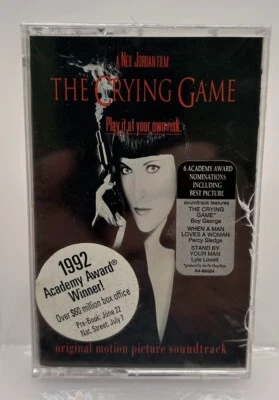 The Crying Game Soundtrack Cassette 1993 SEALED Promo Punch - Image 1 of 4
