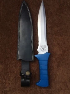 Handmade 5160 Spring Steel RE4 Leon Kennedy's Knife,Bowie knife,Tactical Knife - Picture 1 of 12