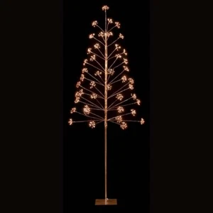 Premier Christmas Indoor Outdoor 570 LED Pin Wire Starburst Tree 1.5m WARMWHITE - Picture 1 of 1