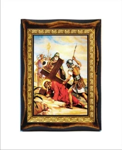 Cristo Llevando la Cruz - Portemento de cruz - Salita al Calvario Kreuztragung - Imagen 1 de 5