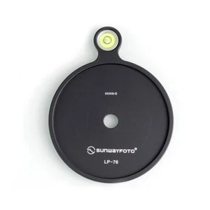 LP-76 Offset Bubble Level Plate Discal Leveling Plate Diameter 76mm For Tripod # - Picture 1 of 9