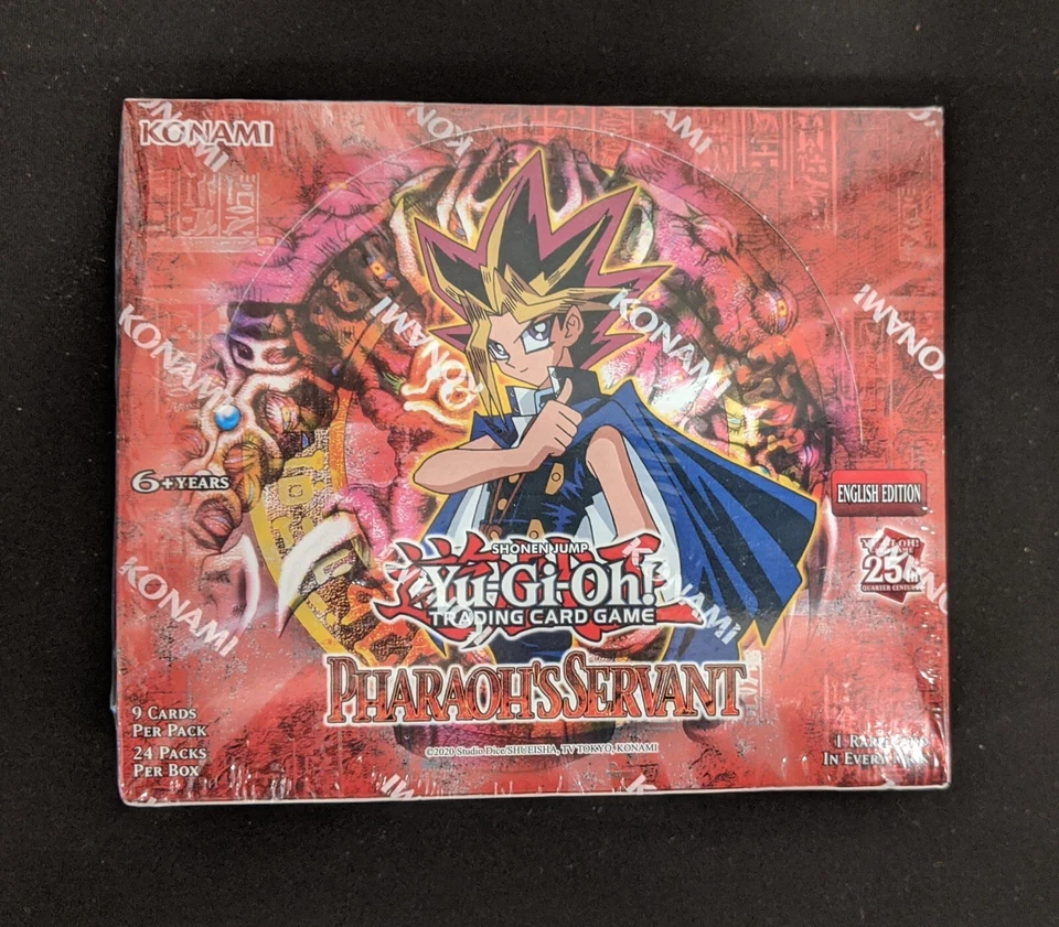 Yugioh Pharaoh's Servant Edición 25 Aniversario Booster Box Foto 1 de 1