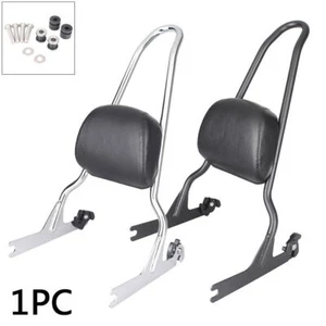 Rear Passenge Backrest Sissy Luggage Rack Fit Harley Fatboy and Fatboy Lo 2007 + - Picture 1 of 13