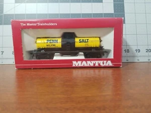 HO MANTUA #732-095 PENN SALT Heavy 36' Tank Car GATX 67966 LNiB - Picture 1 of 7