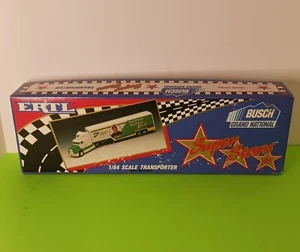 1994 Busch Grand National White Rose Transporter Super Stars Die Cast Semi Truck - Picture 1 of 9