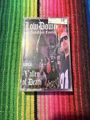 Lowdown Of Darkroom Familia Valley Of Death SEALED NEW CASSETTE RARE 1999 Never - Image 1 of 2
