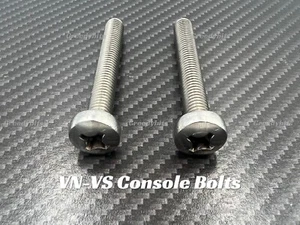NEW CONSOLE SCREWS FOR COMMODORE VN VG VP VQ VR VS STAINLESS STEEL - Picture 1 of 3