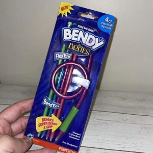 Pentech Flexible Bendy Brites vorgespitzte Bleistifte mit Radiergummis JAKKSPACIFIC 2003 - Bild 1 von 8
