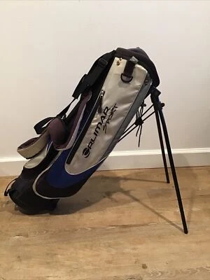 Bolsa de golf Orlimar Sport Junior Stand unisex azul negro gris nailon edades 8-12 Foto 1 de 4