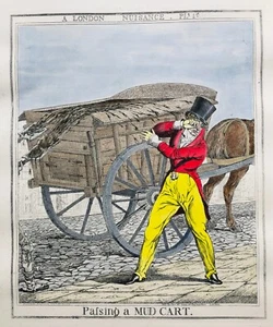 Caricatures - A London Nuisance x 6 (six plates) - Picture 1 of 6