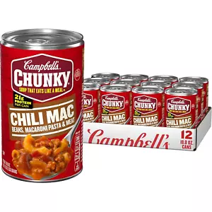 Sopa gruesa Campbell’s, chile Mac, lata de 18,8 onzas (caja de 12) - Imagen 1 de 12