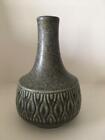 Soholm Signed By Einar Johansen Greenish Grey Vase Model 2113,  Denmark