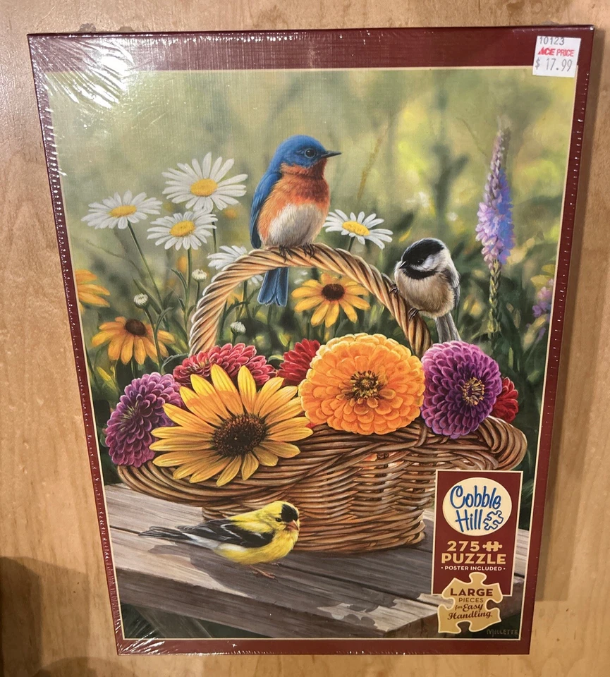 Summer Bouquet 275 PC Jigsaw Puzzle by Cobble Hill