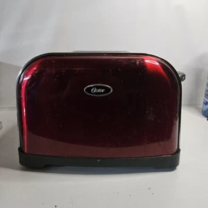 Oster TSSTTRWF4R -4 Slice Red Brushed Stainless Steel Toaster - Picture 1 of 10