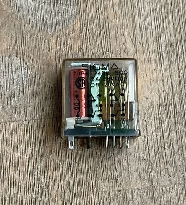 SIGMA 70R4-24DC-SCO RELAY 28VDC 5A 120VAC 14 PIN - Image 1 of 4