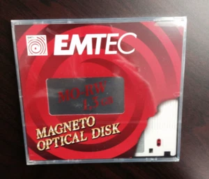 EMTEC 5.25" DOUBLE CAPACITY 1024 B/S 1.3GB MO (MAGNETO OPTICAL DISK) - Picture 1 of 2