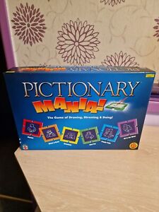 Mattel Pictionary Mania,The Game of Drawing,Directing and Doing.Age 12 - Adult.