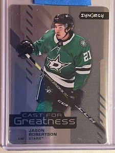 JASON ROBERTSON CAST FOR GREATNESS 2021-22 Synergy Hockey Insert CG-2 - Picture 1 of 2