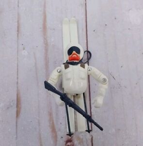 GI Joe Snow Job 1983 Action Figure Skis Backpack Poles Gun For Parts