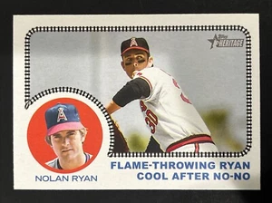 2022 Topps Heritage High Number #AA-1 Nolan Ryan Angels - Picture 1 of 2