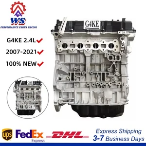 Long Block Engine Assembly For Kia Forte Hyundai Tucson Santa G4KE 07-21 2.4T - Picture 1 of 6
