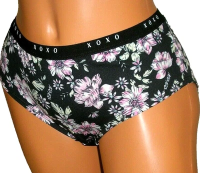 Panties Lingerie XOXO Plus Floral Brief   1X  Adult Gift - Image 1 of 4