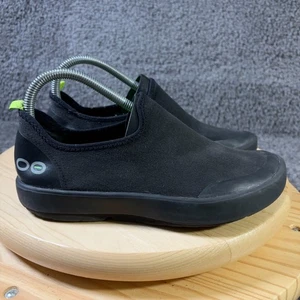OOFOS OOmg Eezee Damen-Halbschuh Größe 8,5 schwarz Erholung Komfort Stressabsorber - Bild 1 von 9