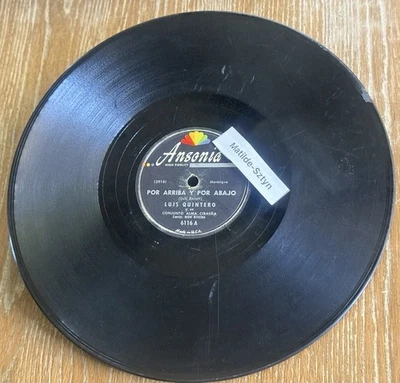 LUIS QUINTERO - MON RIVERA El pelu/ Por arriba y por  abajo 78RPM Merengue Hear Foto 1 de 4