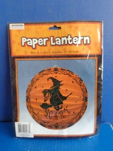 LINTERNA DE PAPEL HALLOWEEN - ESTILO ACORDEÓN REDONDO - SIN ABRIR - Imagen 1 de 3