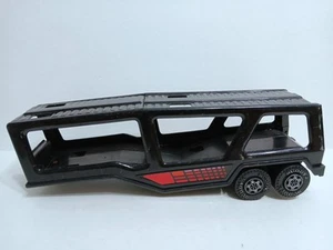 Vintage 1978 Buddy L Car Hauler Pressed Steel and Plastic TRAILER ONLY Black - Picture 1 of 7