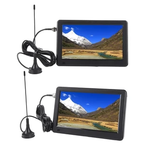 6 Inch Portable TV Color TFT LED USB Port Rechargeable Battery Operated Pocket D - Picture 1 of 12