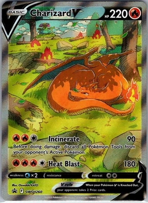 Charizard V SWSH260 SWSH: Sword & Shield Promo Cards Holo - Image 1 of 2