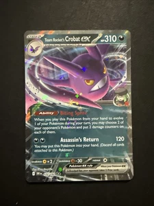 Team Rocket's Crobat ex 122/182 Sv10: Destined Rivals Holo - Picture 1 of 1