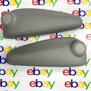 2002 - 2007 Saturn Vue Bucket Seat Armrest Set Pair Gray OEM 03 04 05 06 1365 - Picture 1 of 4