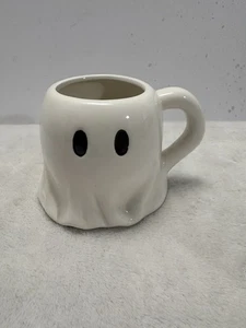 Tazza da caffè fantasma bianca - ceramica 2022 spirito Halloween - Foto 1 di 5
