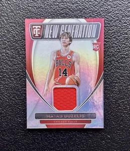 2024-25 Totally Certified Matas Buzelis New Generation Rookie Patch RC *Bulls - Bild 1 von 2