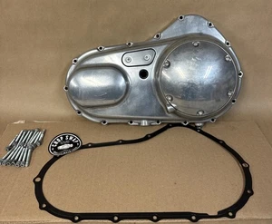 OEM Harley-Davidson Sportster Polished Outer Primary Cover, 25430-04, 34992-04 - Picture 1 of 11