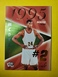 ANTONIO MCDYESS (SP) LOTTERY CLUB RC ROOKIE #LC 2B PEPITE - 1997 PRESS PASS - Foto 1 di 3