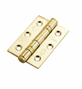 Grade 7 Ball Bearing Hinge Brass Plated - Picture 1 of 1