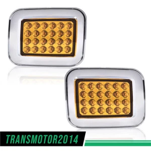 Fit For Hummer H2 2003-2009 LH+RH Side 2X LED Corner Signal Lights Parking Lamps - Bild 1 von 9