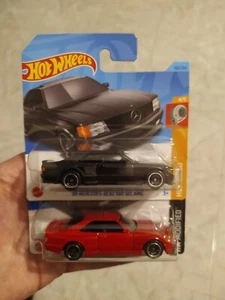 Lotto 2 Hot Wheels Mercedes 560 SEC AMG 2023 / 2024 - Imagen 1 de 5