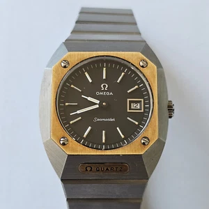 OMEGA SEAMASTER MARINER-QUARTZ-REF. 1960056-CAL. 1320-ACCIAIO E ORO-N.O.S.-1974 - Imagen 1 de 24