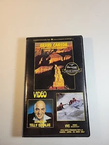 Grand Canyon VHS A Journey Into Discovery Video Telly Savalas 80 Minutes Rare - Picture 1 of 6