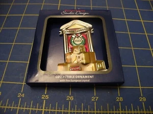 Regent Square STUDIO DESIGN ONLINE SHOPPER 2022 Ornament NIB  RED GREEN - Picture 1 of 2