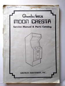 Moon Cresta Arcade Game Manual del Propietario + Esquemas Videojuego 1980 Original - Imagen 1 de 6