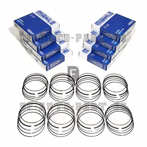 8X piston rings for BMW E53 E60 E65 N62B44 645i 545i 745i X5 4.4L 11257514931 - Bild 1 von 5