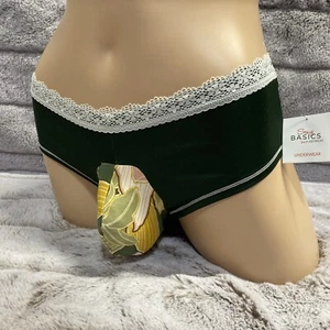 28-38 M/L Grün Spitze Boyshort Trans Damen Herren Sexy Beutel Höschen Sissy - Bild 1 von 6